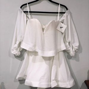 NWT Selfie Leslie Cold Shoulder Dress